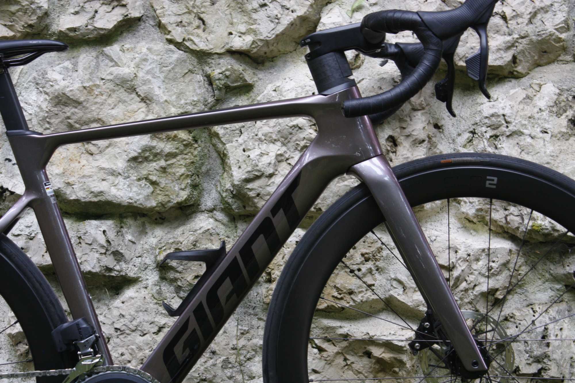 Piękna szosa aero Giant Propel Advanced 1 SRAM Rival eTAP AXS 2x12 "S"