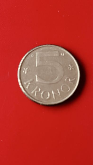 Moeda da Suécia bela