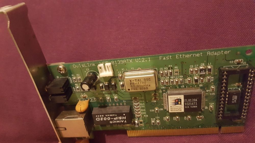 Ovislink LFE-8139ATX 10/100 Mbps Fast Ethernet PCI Network Card64550658754306123