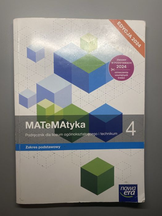 matematyka 4 podręcznik zakres podstawowy nowa era