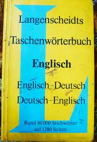 Langenscheidt Taschenwörterbuch Englisch-Deutsch Deutsch-English