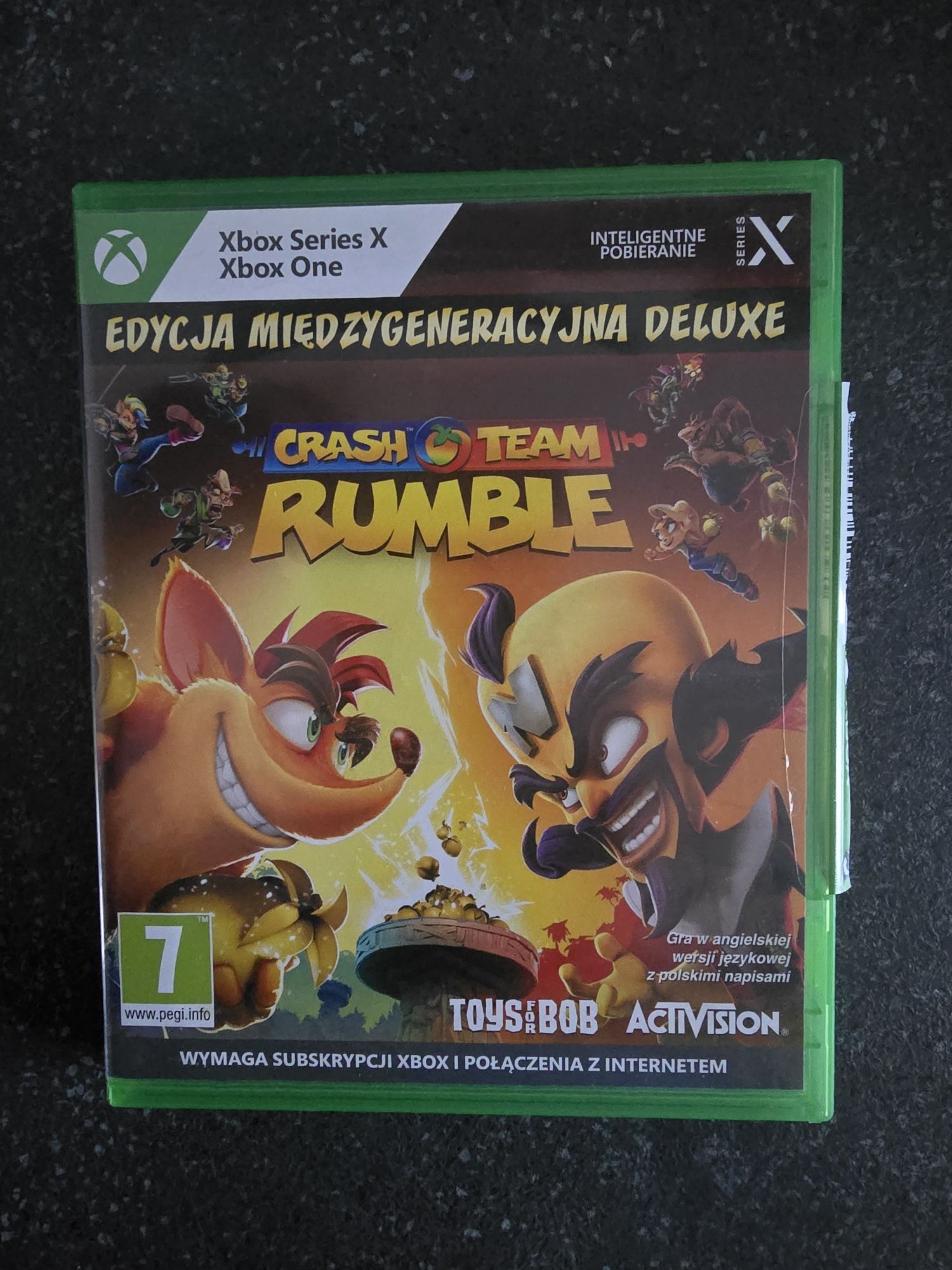 Crash Team Rumble xbox one wersja PL