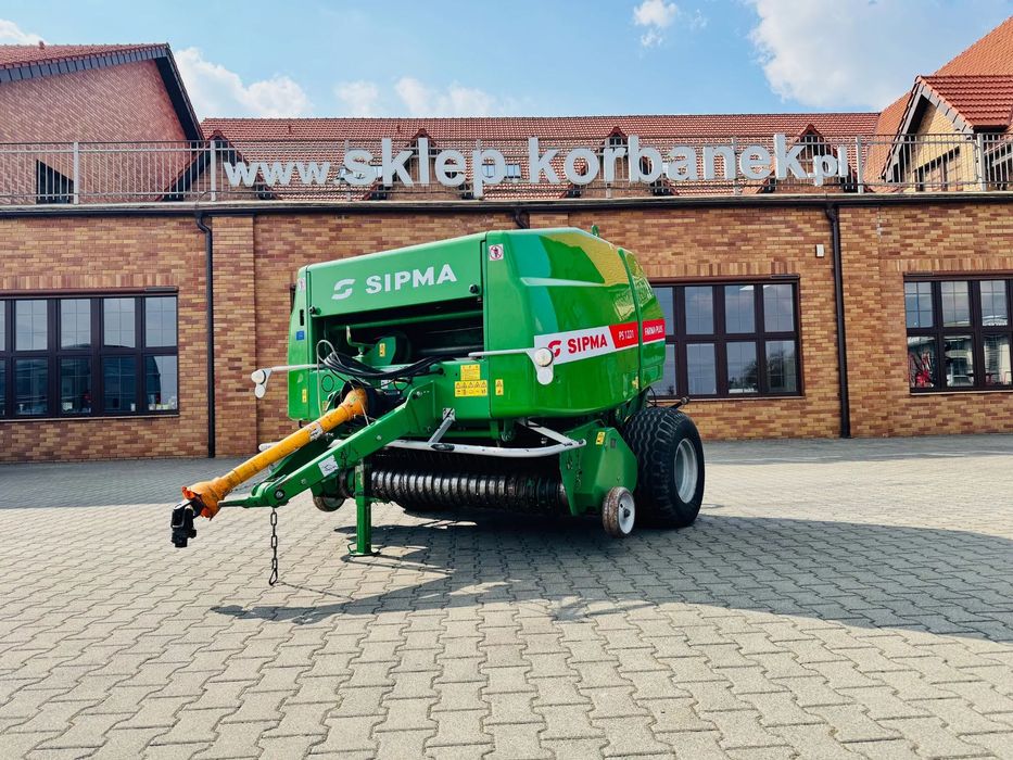 Sipma PS 1221 FARMA PLUS dostępny od ręki  Prasa stałokomorowa Sipma w stanie idealnym walcowo-łańcuchowa