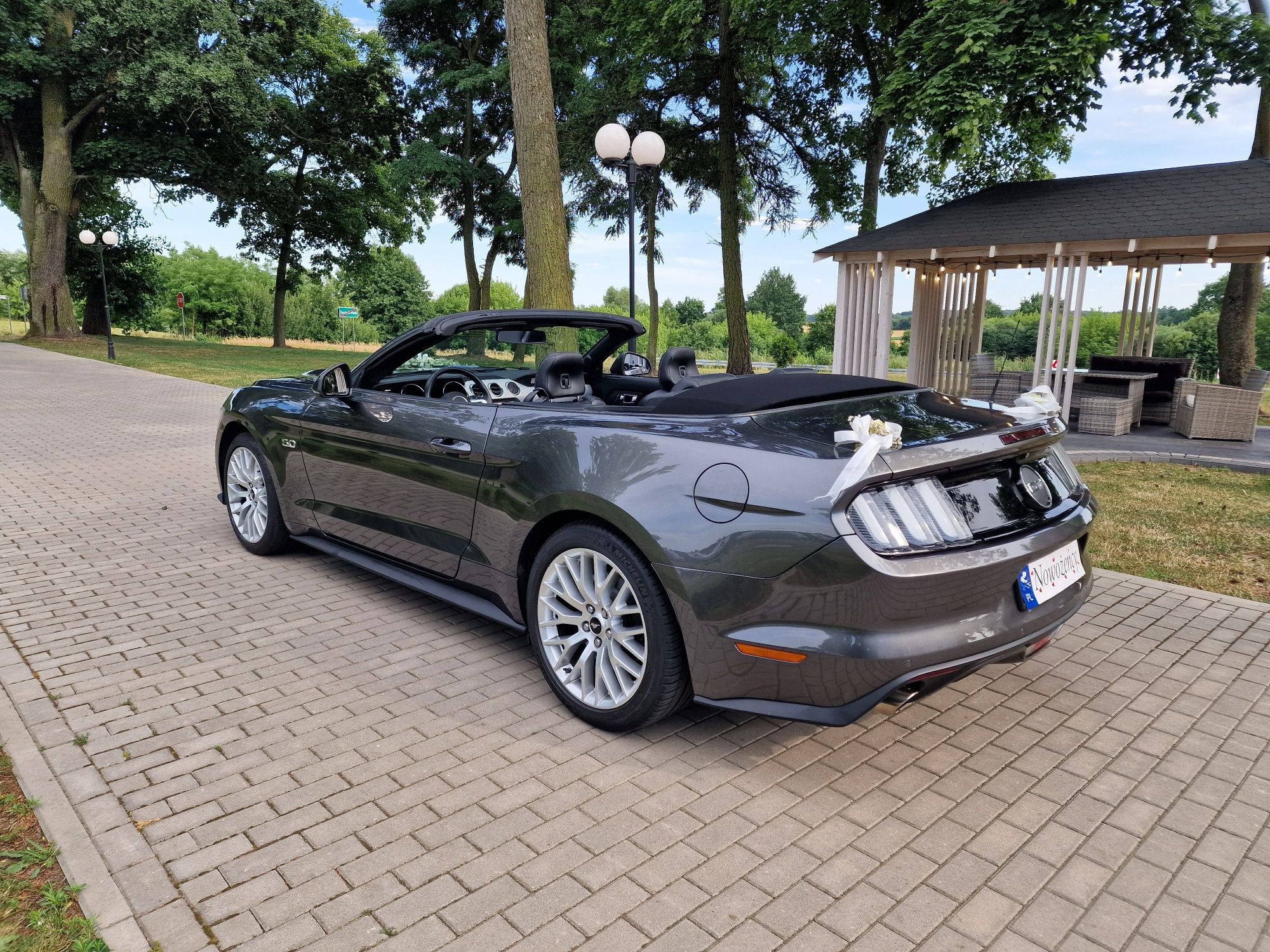 Auto do Ślubu,CABRIO,Mustang GT 5.0 V8 430KM,wolne terminy 2025