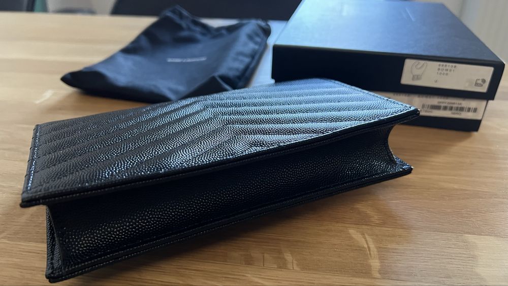 YSL Saint Laurent Nowa Torebka Czarna