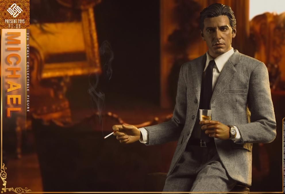 Фигурка 1/6 Godfather Michael Corleone Present Toys тип hot toys