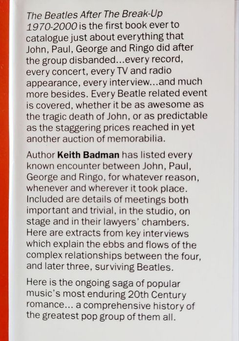 The Beatles After the Break-Up