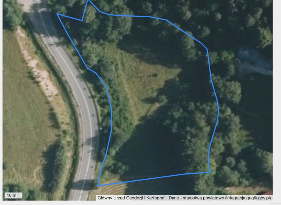 Sprzedam działkę - Laskowa/Limanowa