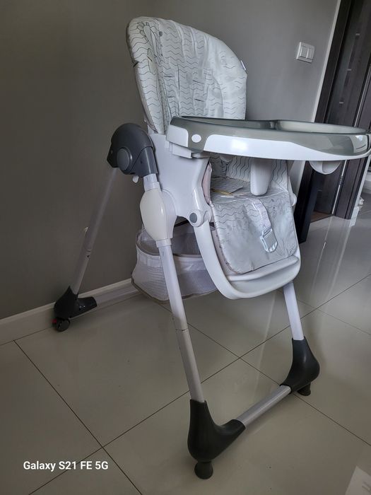 Baby Mix Junior Krzesełko Do Karmienia Ciemnoszare Dark Grey 44852