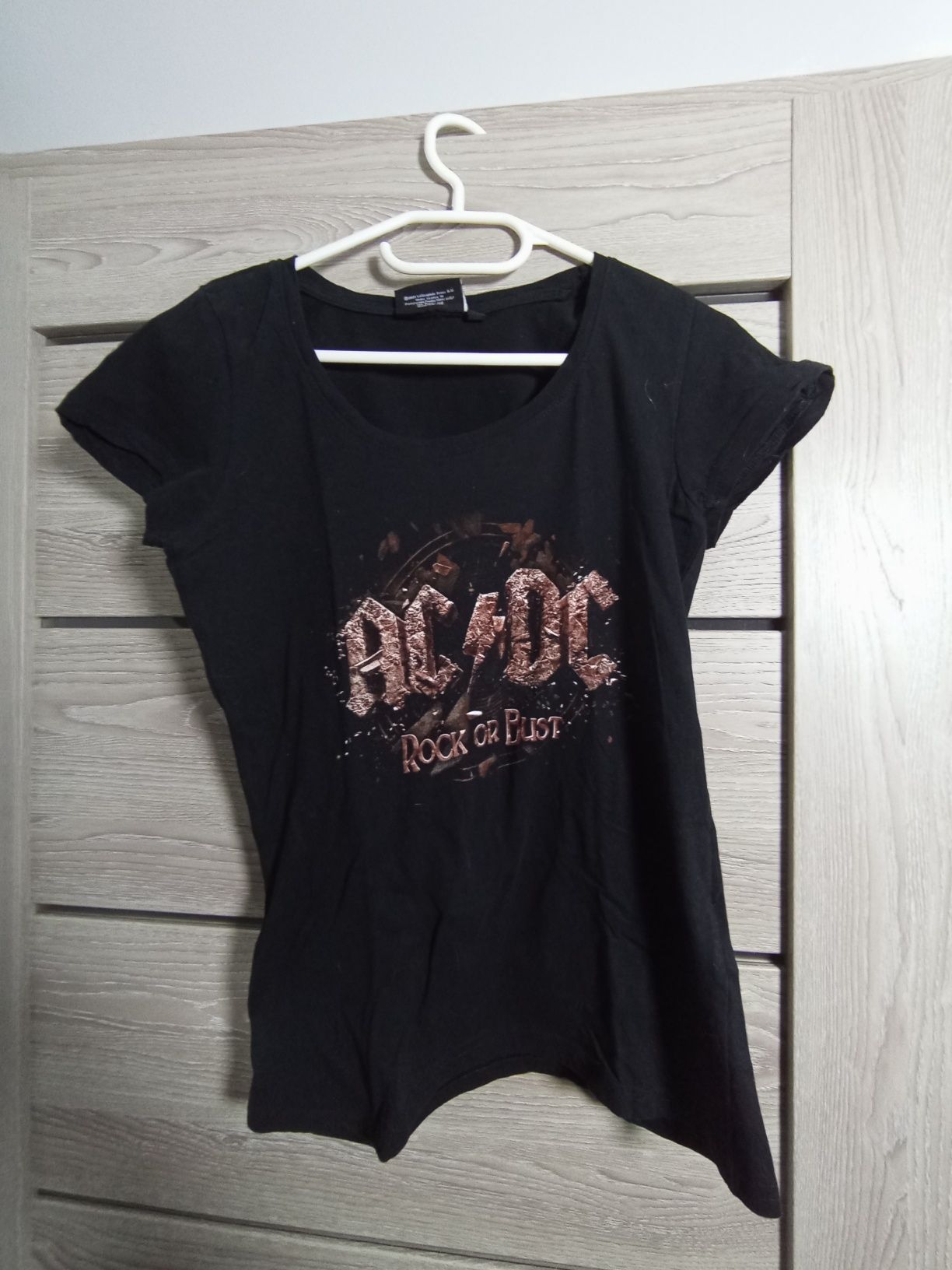 T-shirt czarny, AC/DC