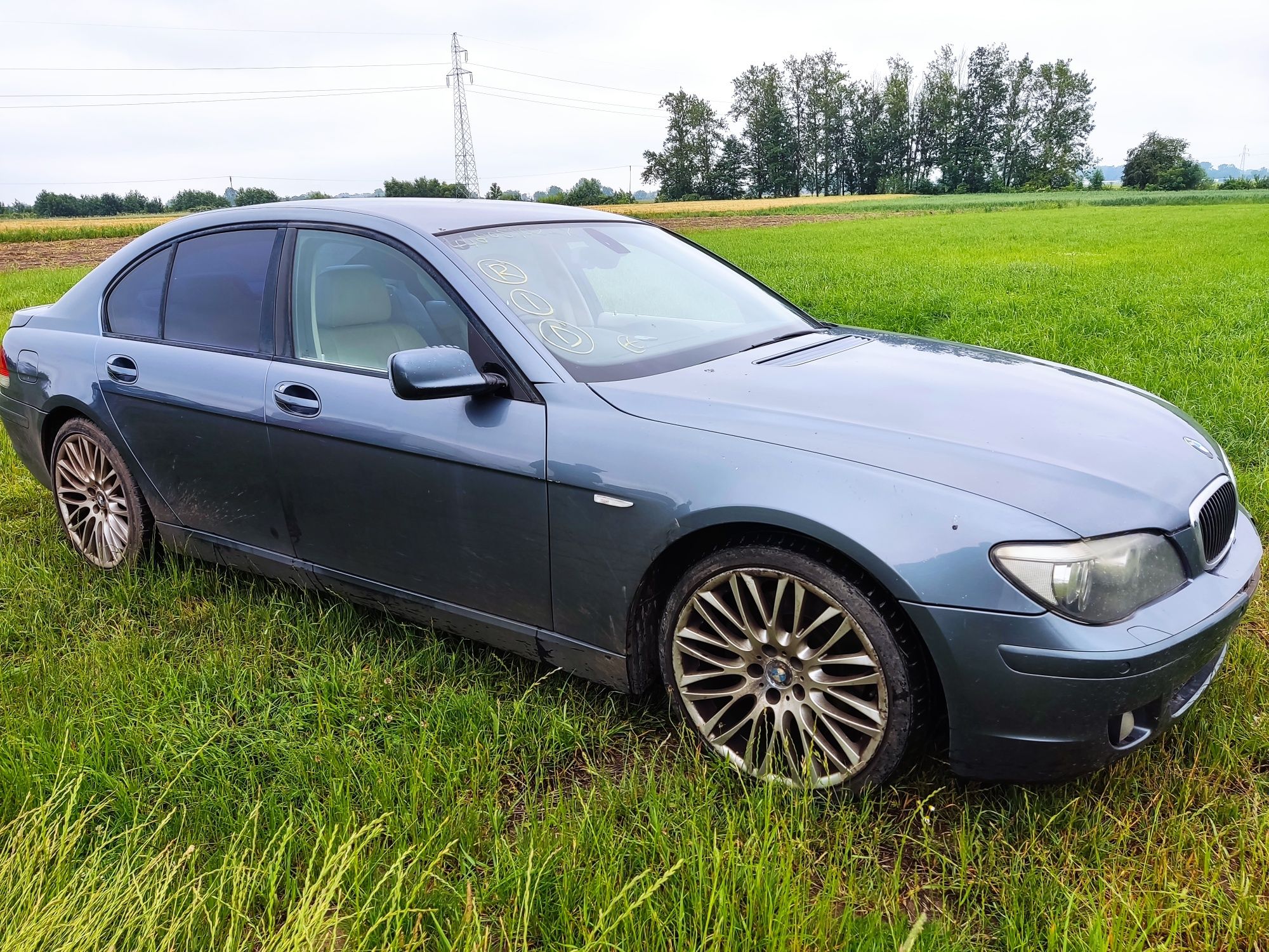 Karoseria BMW E65 e66 MICHIGANBLAU A38 Maska Zderzak Błotnik Drzwi