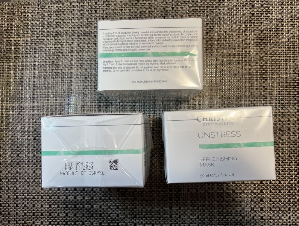 Christina Unstress Replenishing Mask Відновлююча маска