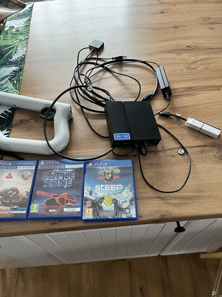 Zestaw PlayStation VR Gogle karabin gry