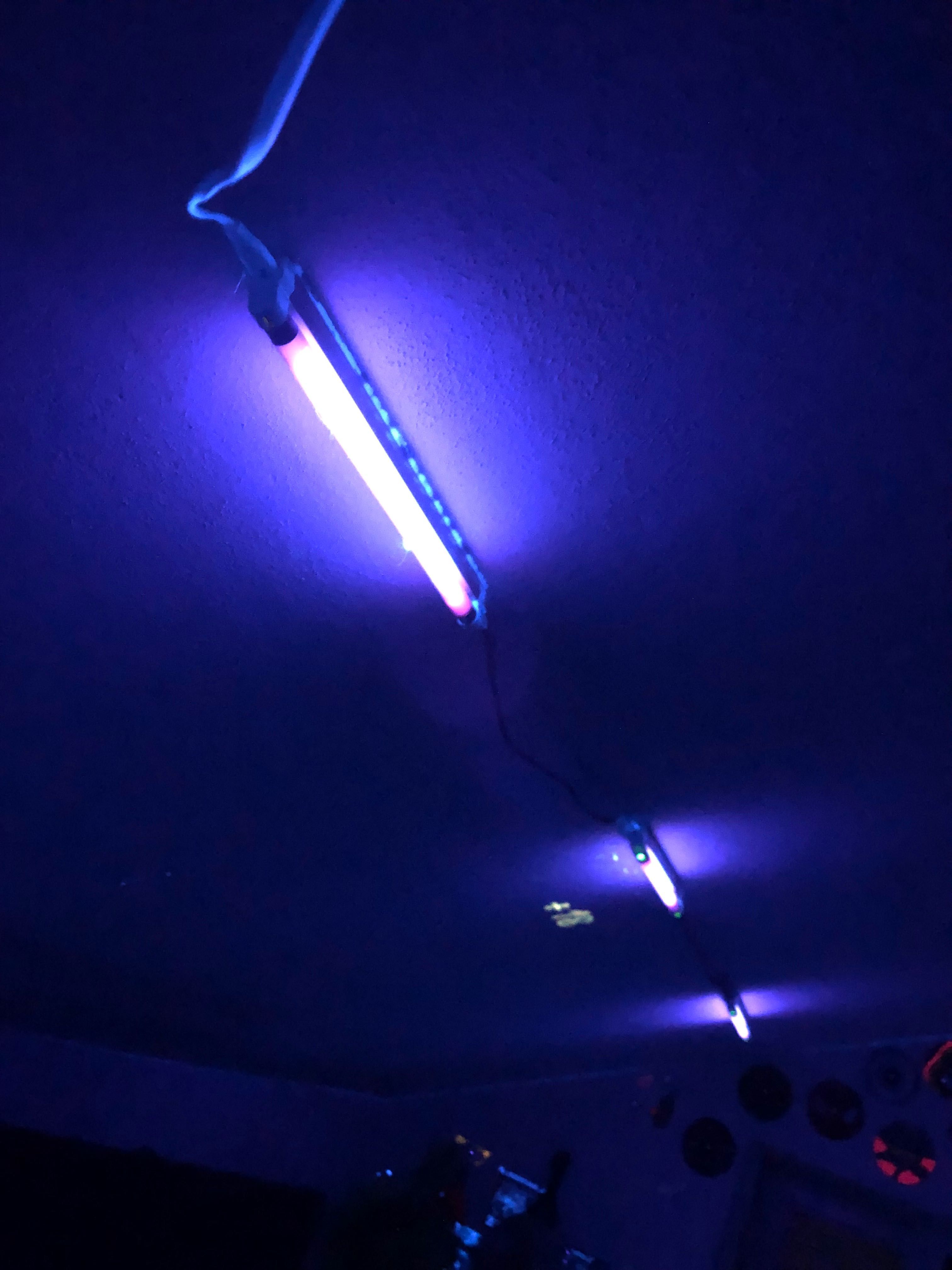 Luzes ultravioleta UV