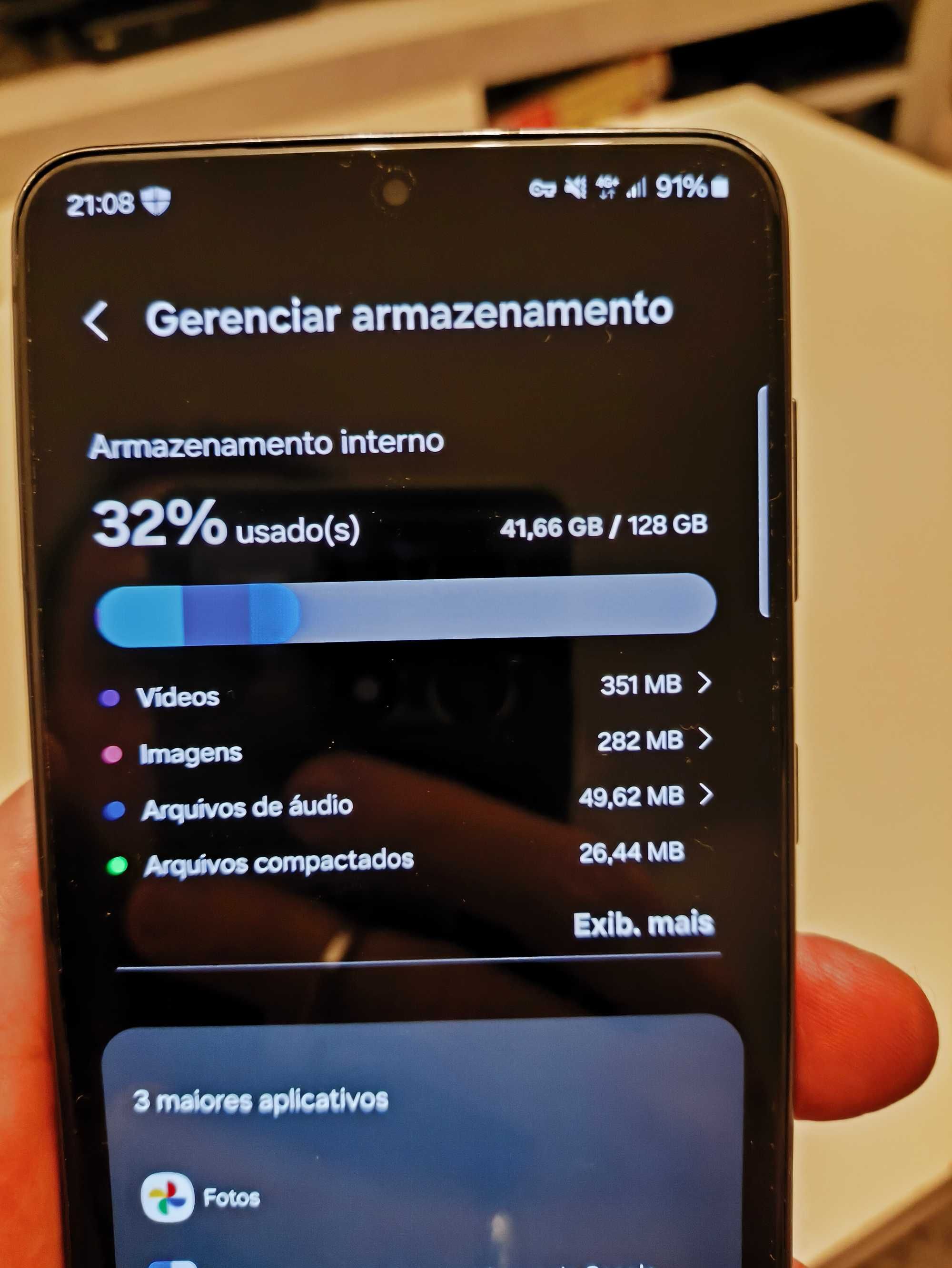 Galaxy S21 5G 128GB /8GB RAM - Semi novo