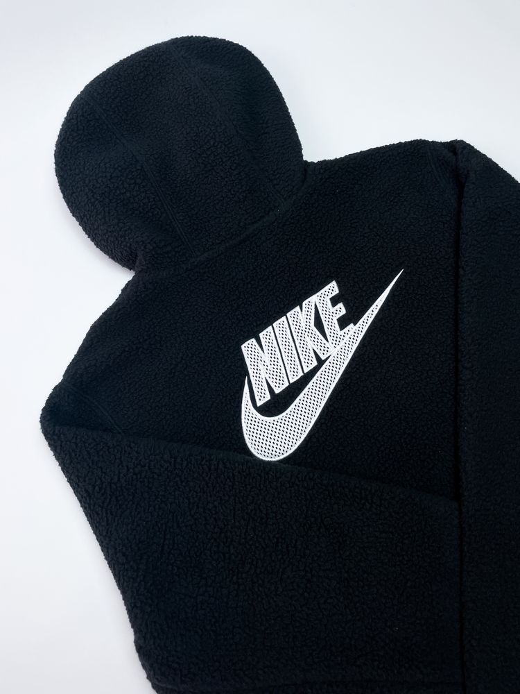 Оригінал! Худі Nike Sherpa чорне (М/L) Нове з бірками!