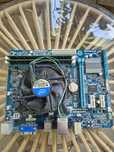 Płyta główna Gigabyte GA-H61M-S1 + radiator procesor, RAM