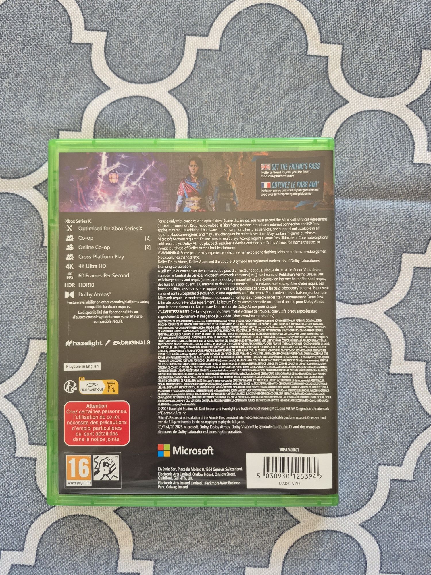 Split fiction xbox series x