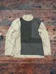 Vintage sweter męski Avant Garde golf gruby wool akryl wełna streetwea