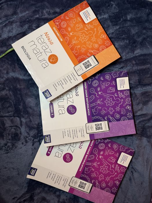 Vademecum i zbory zadań nowa teraz matura z biologii