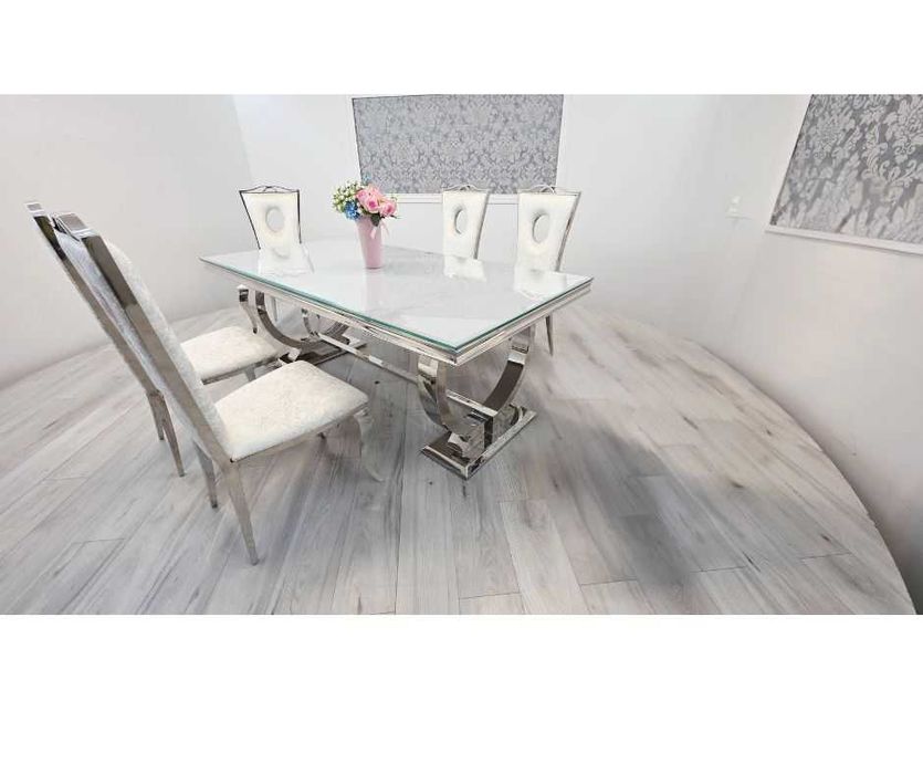 Stół Omega Decor 6 Silver 200x100