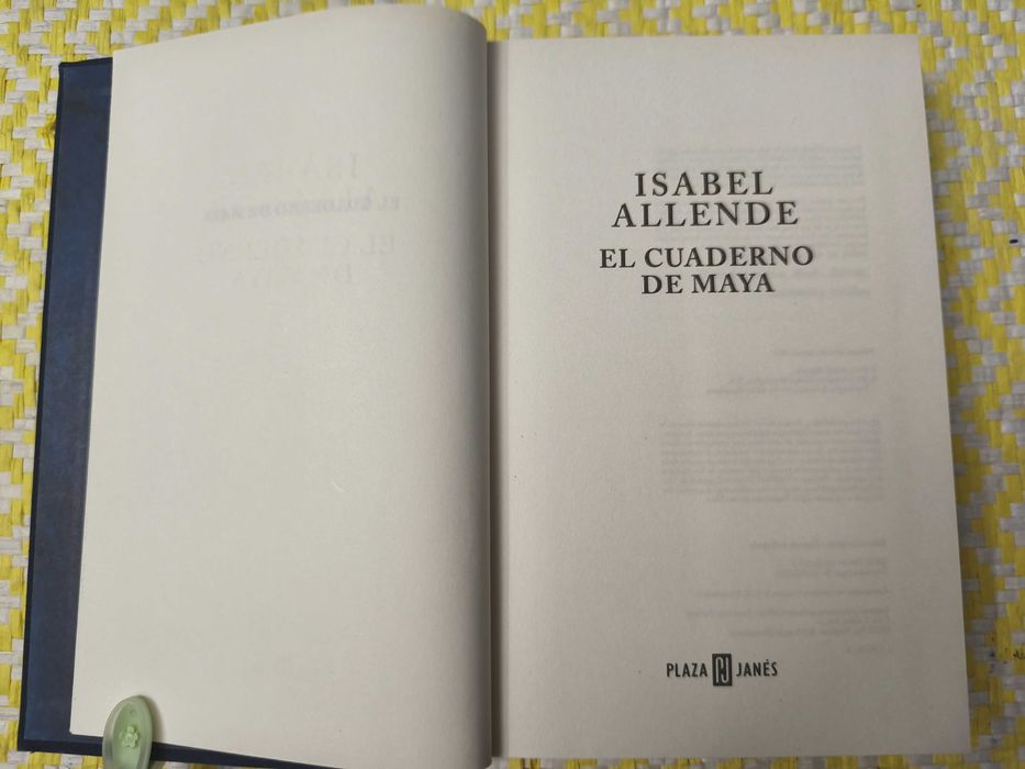 El Cuaderno de Maya – 
Isabel Allende