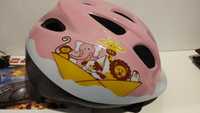 Kask rowerowy dla dziewczynki BTwin Baby H 300 pink