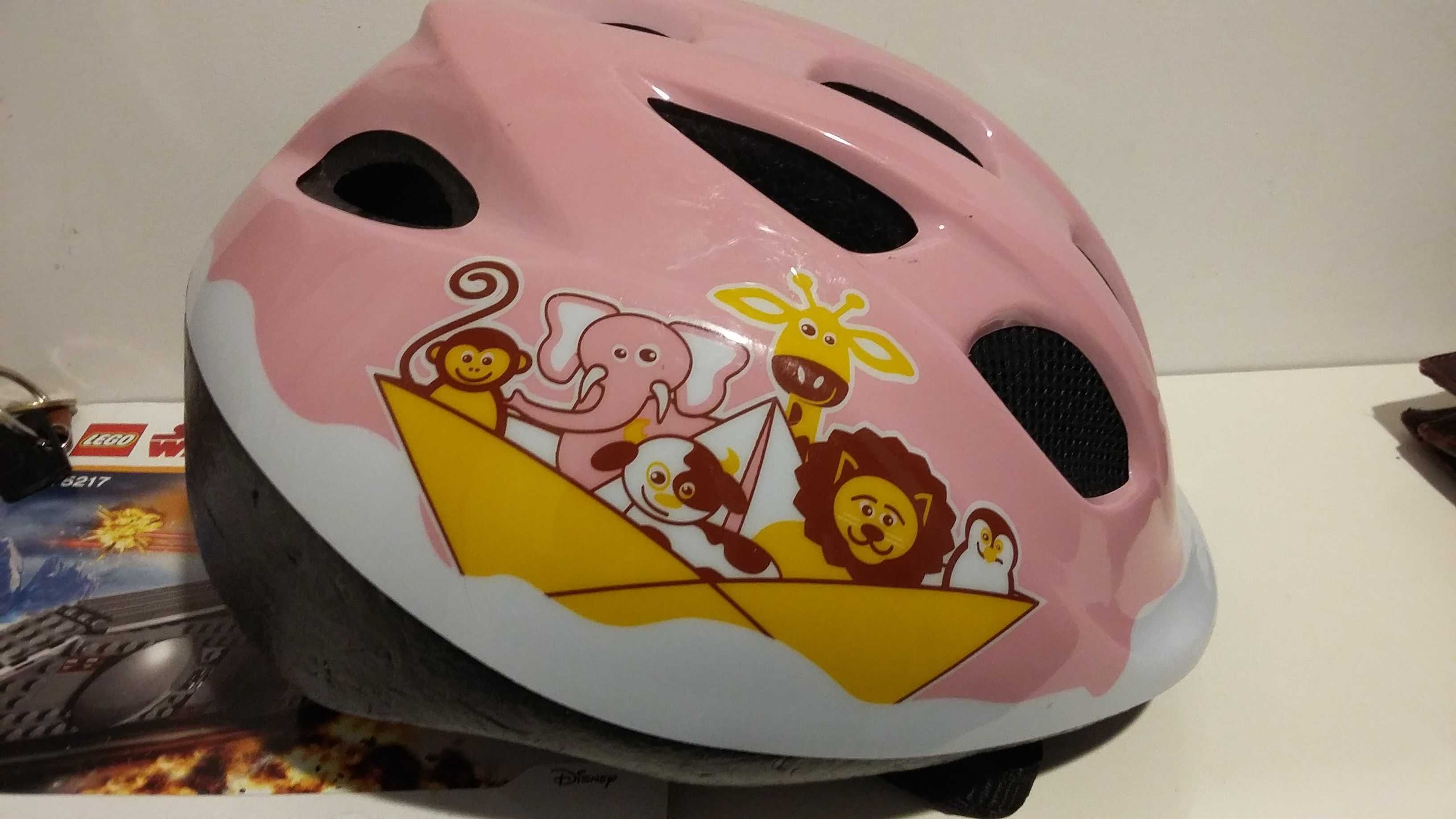 Kask rowerowy dla dziewczynki BTwin Baby H 300 pink