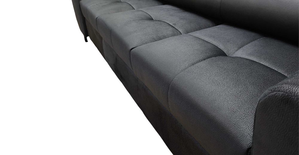 Sofa kanapa pikowana, wygodna, rozkładana, sprężyny, NA WYMIAR