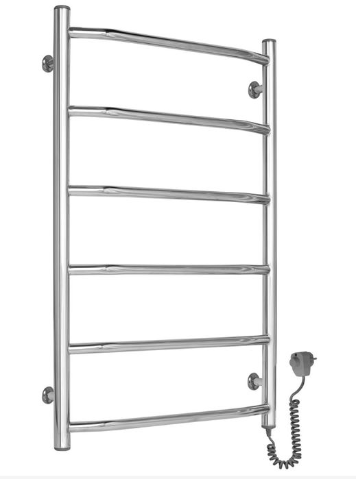 Полотенцесушитель  Електричний Класик П6 800х500. Нержавіюча сталь!