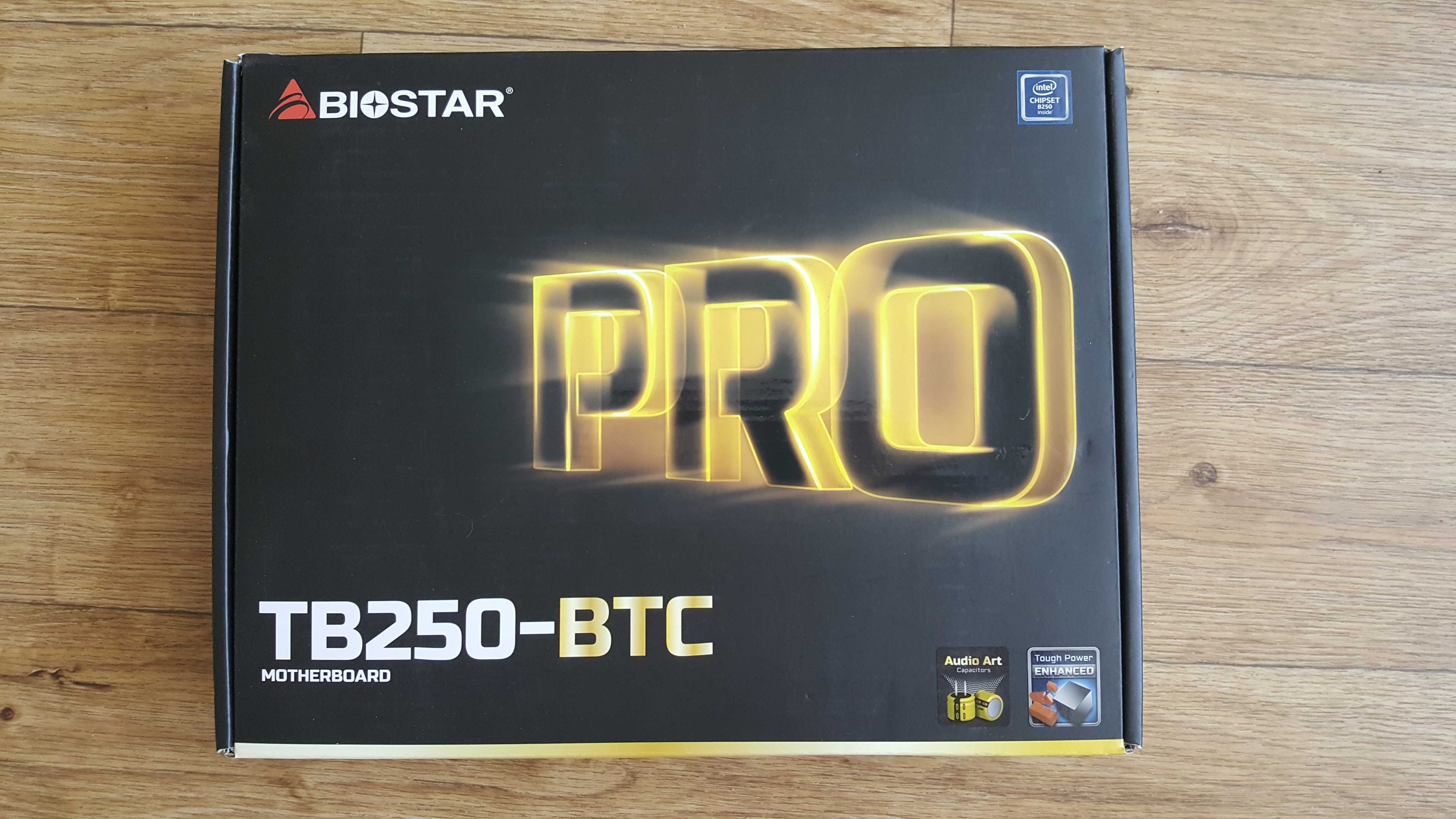 BIOSTAR TB250-BTC Pro Ver.6.0/Pentium G3930/Ram 4gb