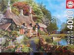Puzzle Educa 4000 Domek nad brzegiem