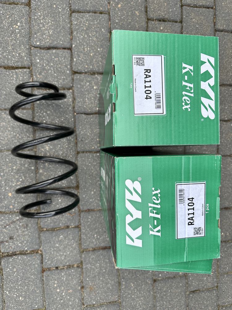 Sprężyny zawieszenia KYB RA1104 - 2 sztuki