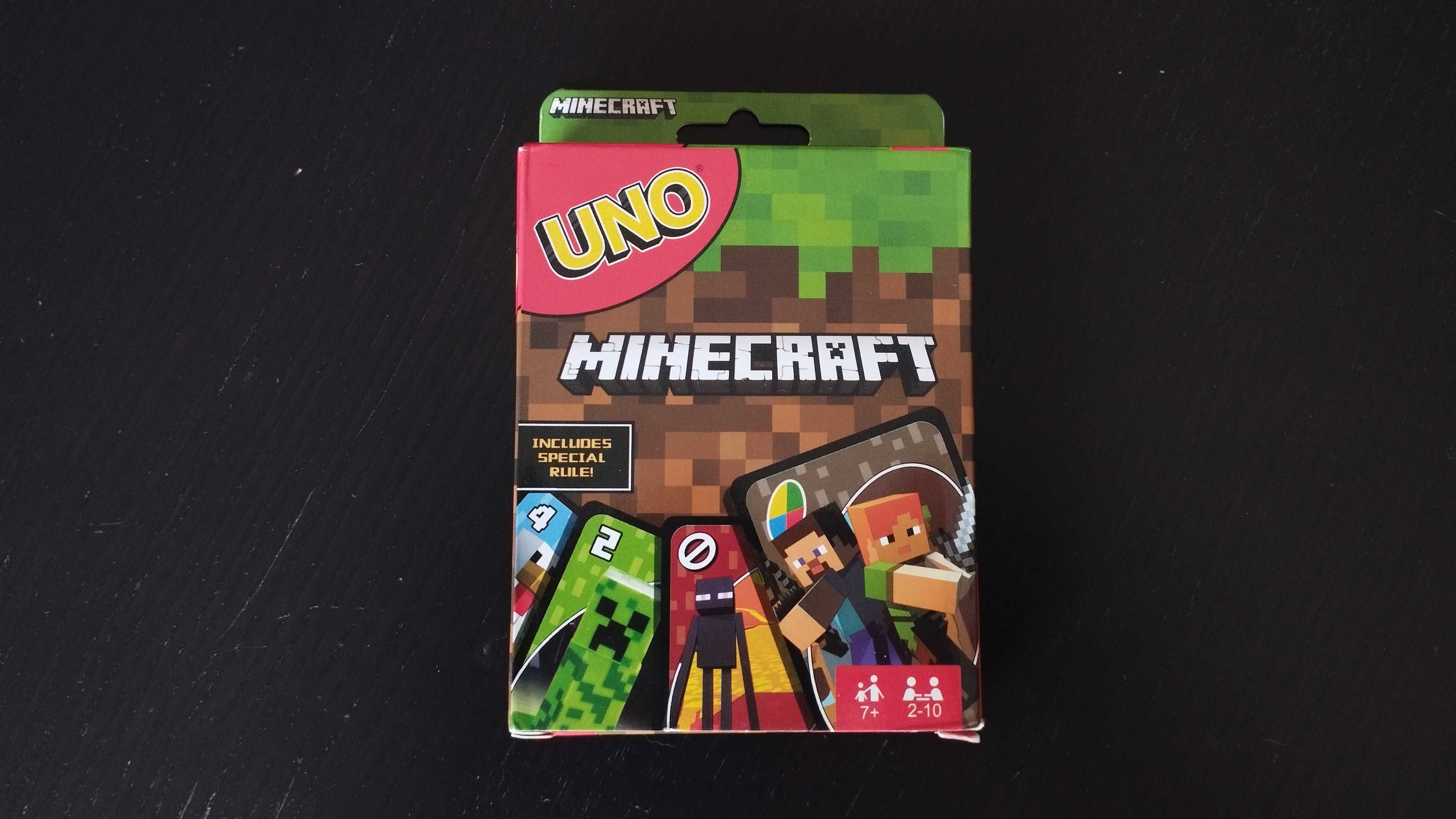 NOVO - Jogo Cartas - UNO Minecraft