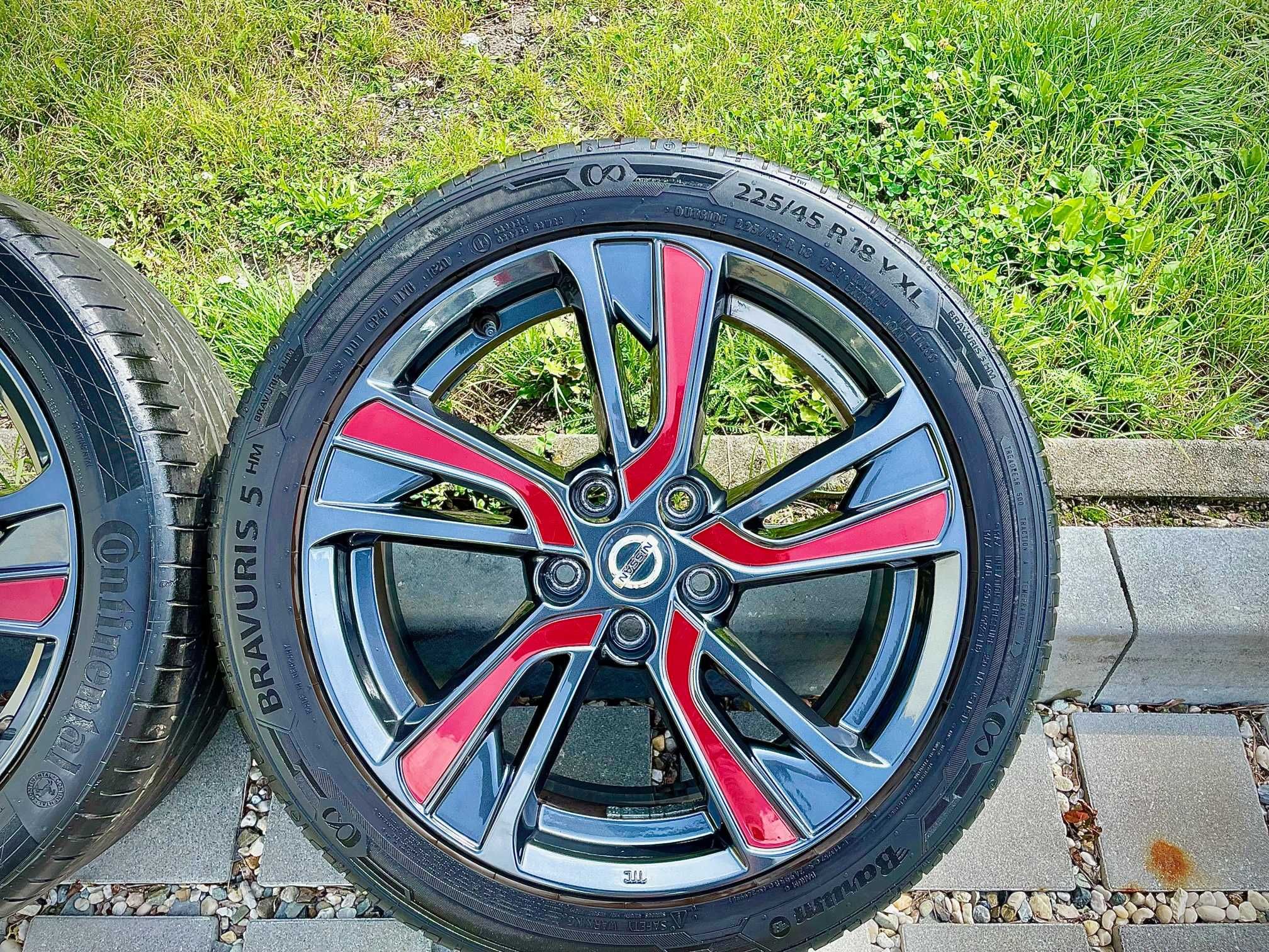 Koła Nissan Qashqai , Juke 225/45/R18, Grafit/5x 114,3 mm