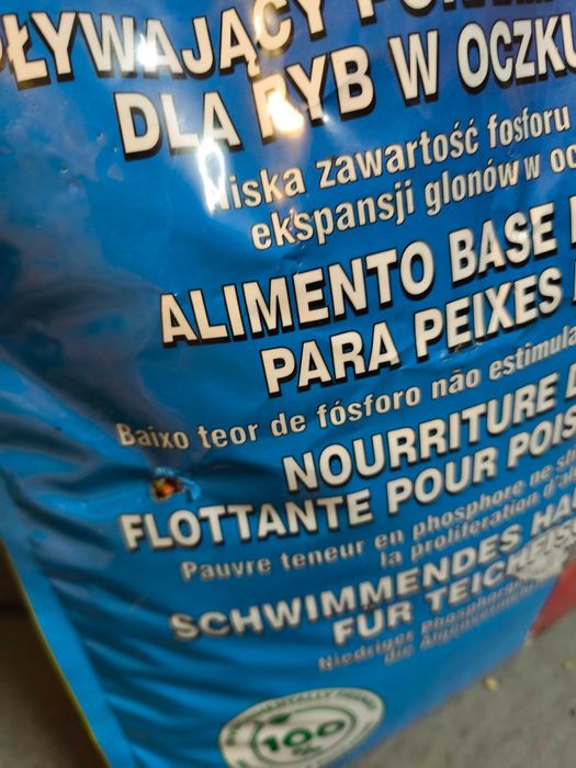 OUTLET Tropical Pond Pellet Mix 50L - Pokarm Dla Ryb w Oczku 5kg