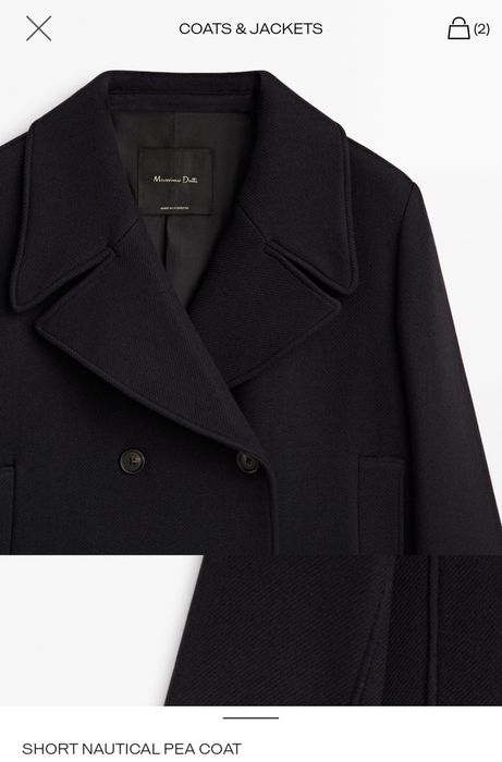 Пальто,  Massimo Dutti,  S