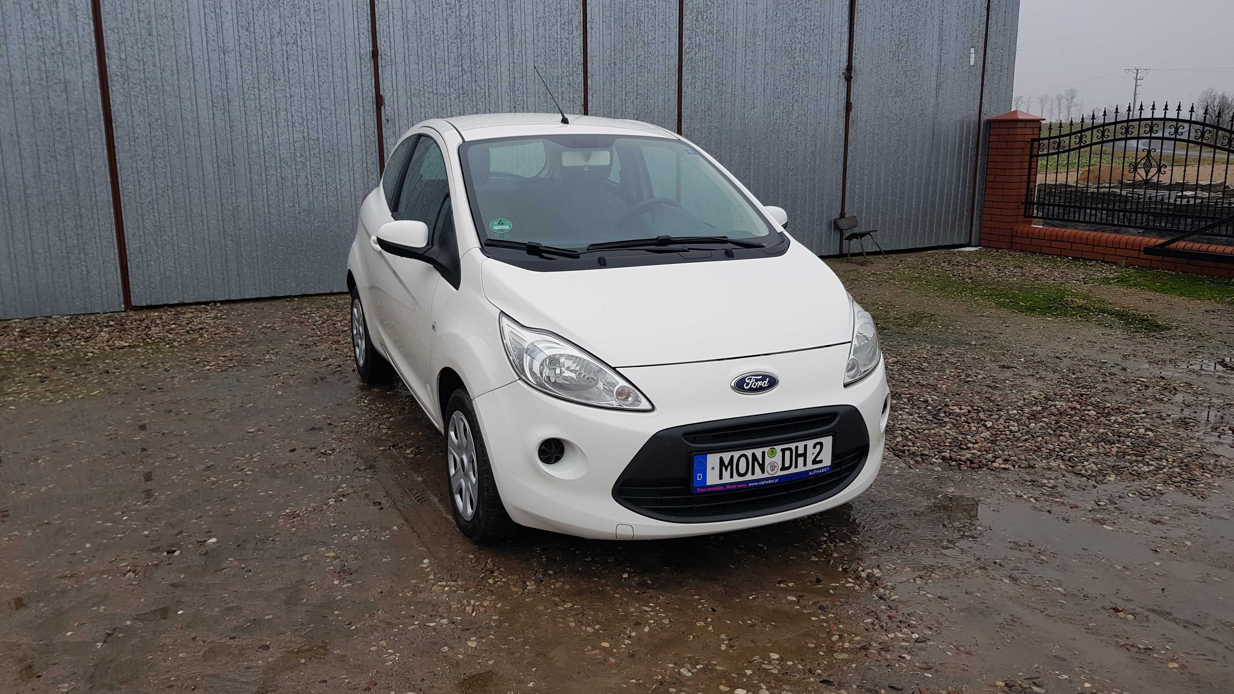 FORD KA 1.2 Benzyna 2013 rok KLIMATYZACJA Sprowadzony Opłacony