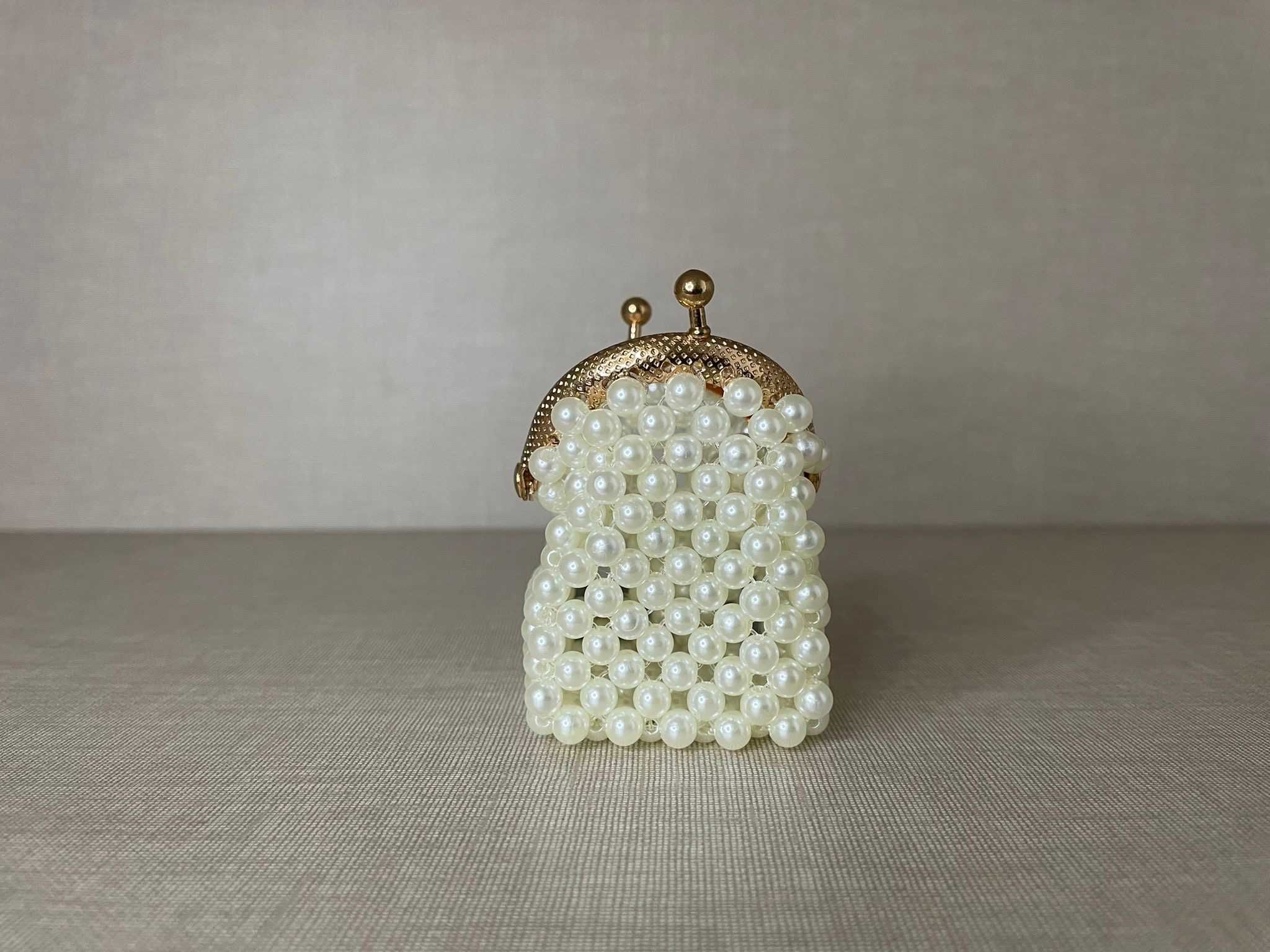 Porta Moedas de Perolas