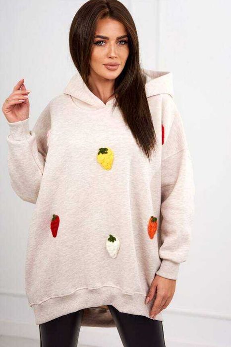 Bluza damska ocieplana