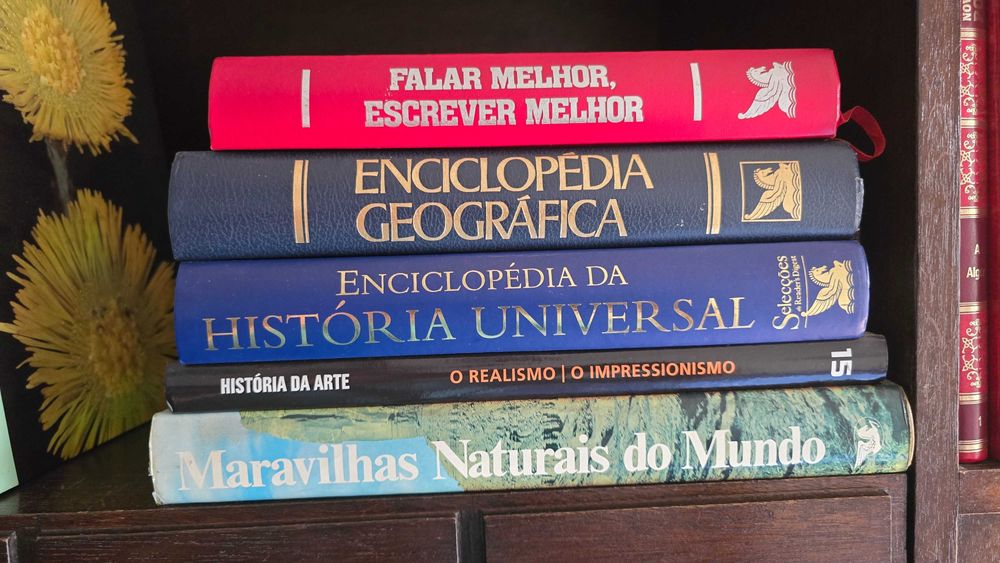 livro Enciclopédia diversos história, natureza, planeta, mente, etc