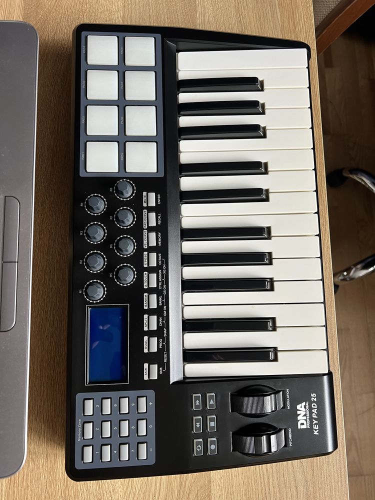 Klawiatura Midi - dwuoktawowa