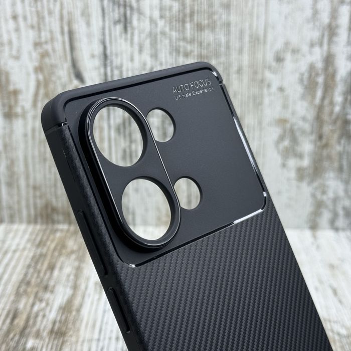 Чехол Carbon iPaky TPU на Xiaomi Redmi Note 13 4G/ 13 Pro/ 13 Pro+ 5G
