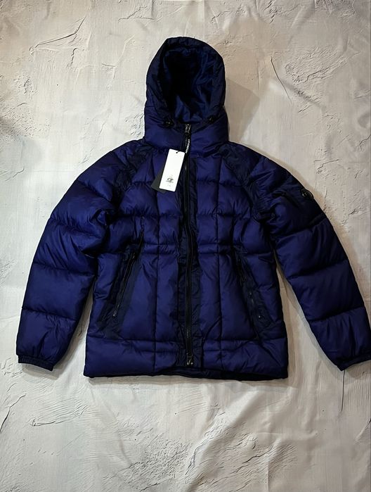 CP Company DD Shell куртка пуховик сп компані дд шел синя