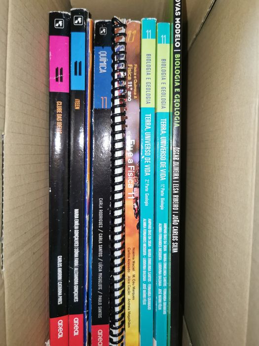 Livros 11°ano + preparação biologia