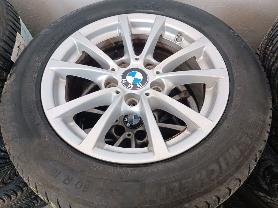 5x120 Felgi Aluminiowe Alufelgi 16 Koła Letnie Lato BMW 3 SERIA E90 E91 3 E36 E46 F30 F31 1 E81 E87 E88 F20 5,5mm Legnica ALU-RAD 205/60