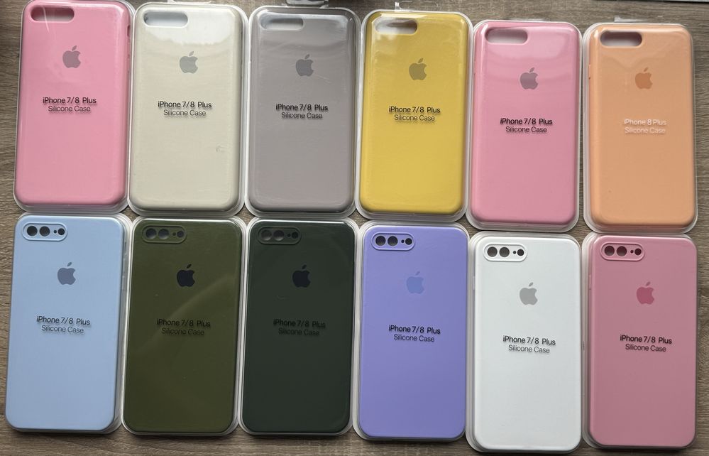 Чохол чехол iphone 7 + 8 plus se silicone case