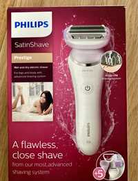 Bezprzewodowa golarka maszynka Philips SatinShave Prestige na mokro