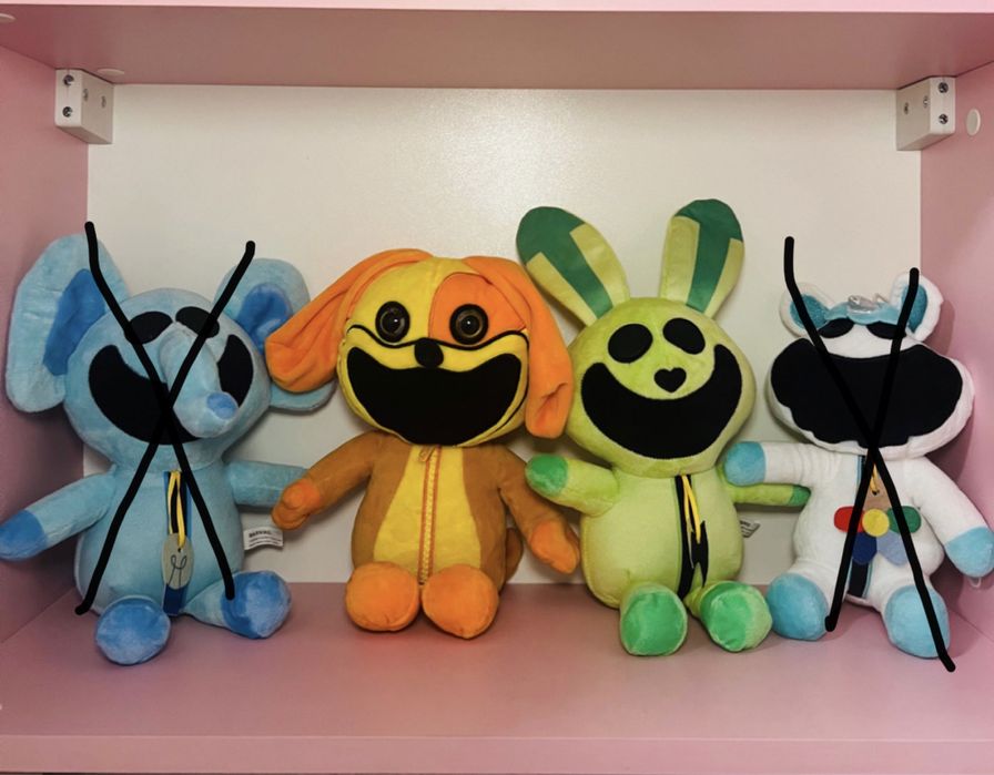Улыбающиеся звери,твари,Poppy Play time,усміхнені тварі,киси миси