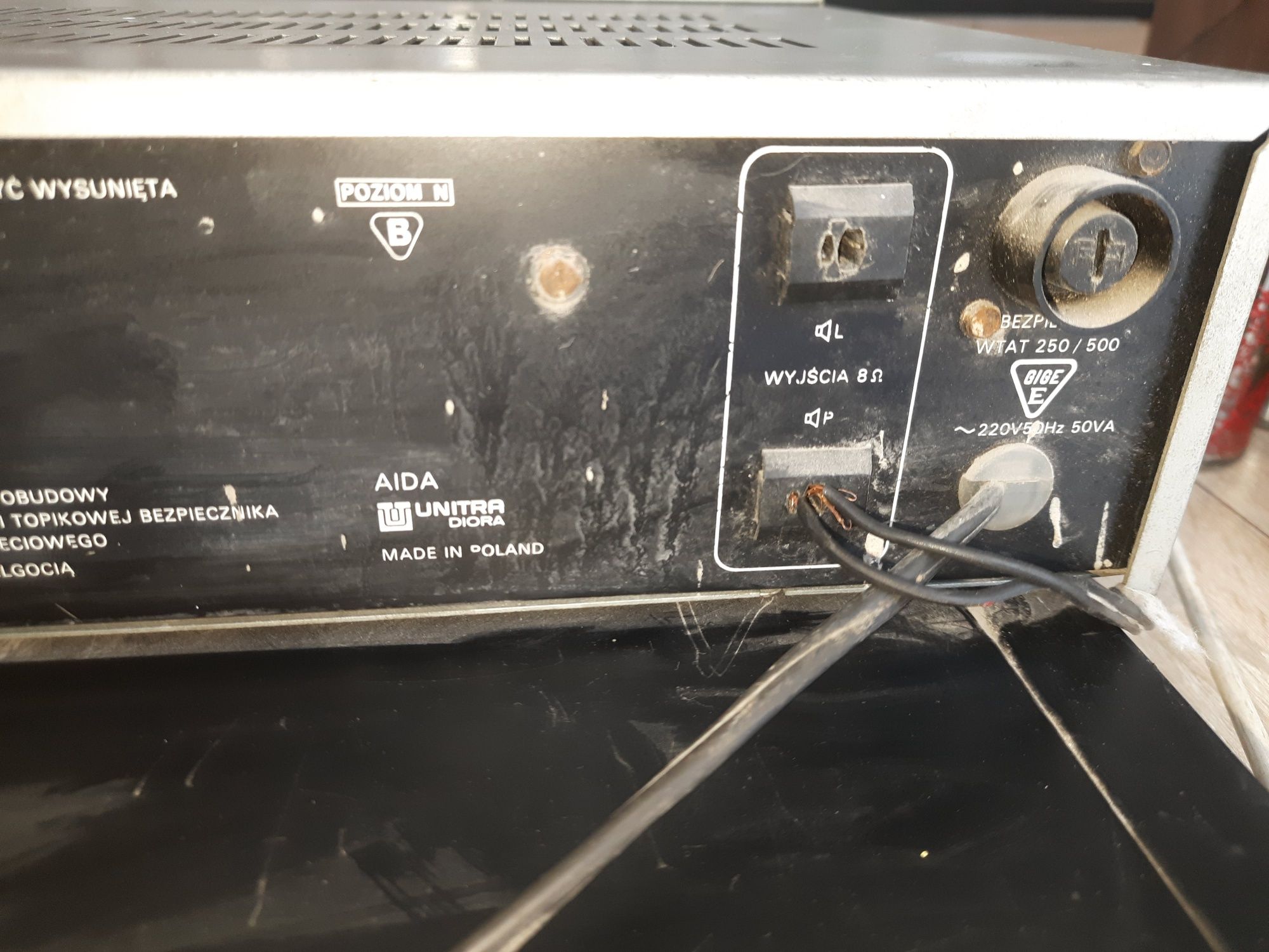 Wieza unitra diora amplituner i tuner onkyo integra
